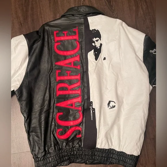 Rare Authentic JH DESIGN SCARFACE Jacket - Picture 4 of 14